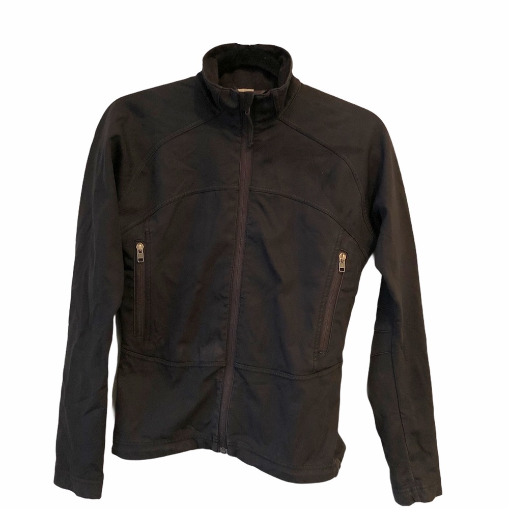 MEC black stretchy active sport outdoor shell